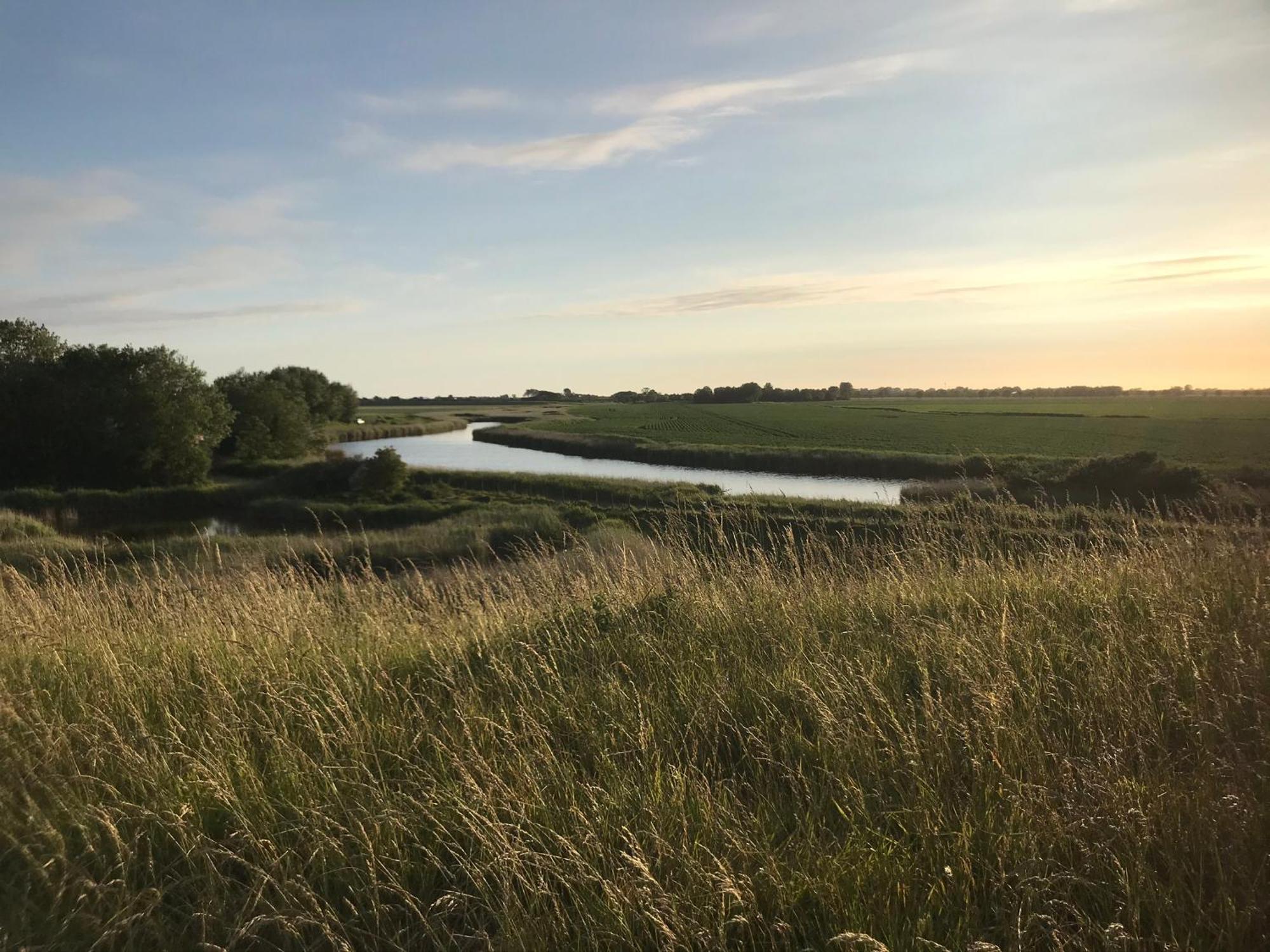 T Huuske Tuinappartement Met Fantastisch Uitzicht, Nabij Zee Zonnemaire Zewnętrze zdjęcie